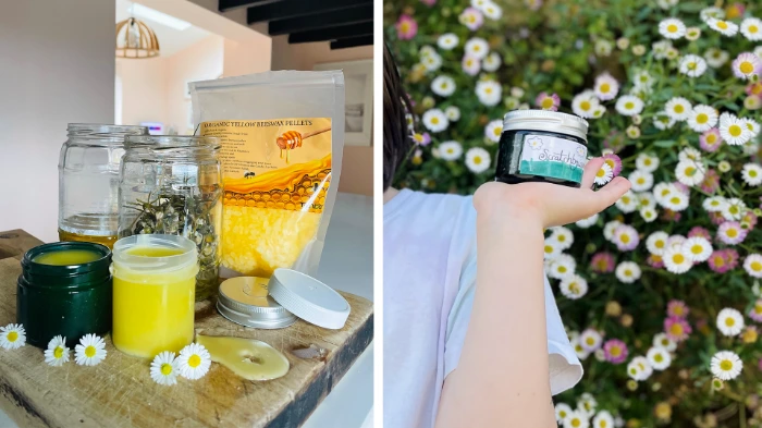 Image of homemade herbal remedies