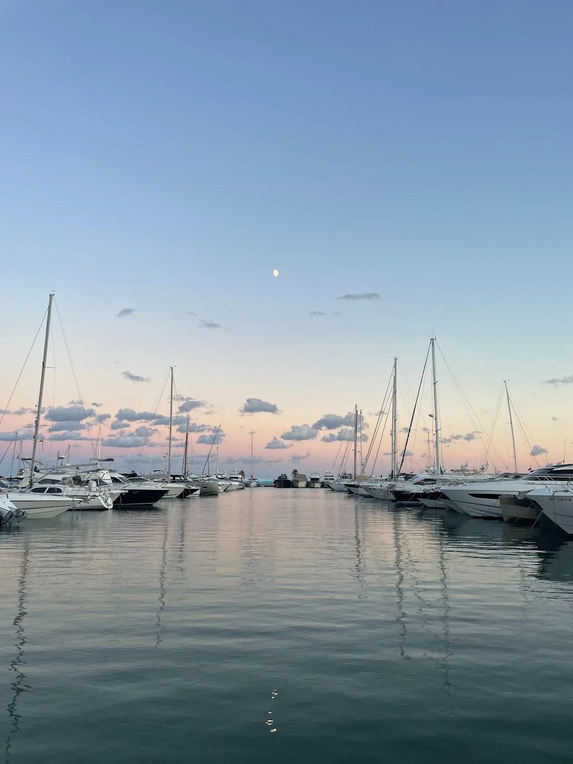 Image of boats moored in harbour